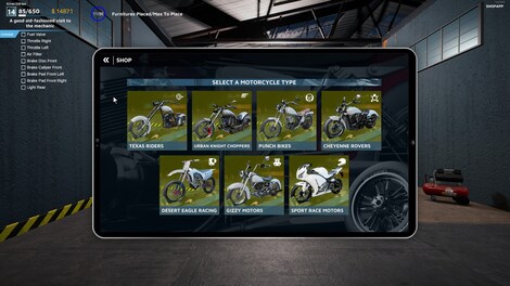 Motorcycle Mechanic Simulator 2021 (PC) - Steam Key - RU/CIS - 16