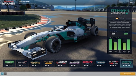 Motorsport Manager (PC) - Steam Account - GLOBAL - 5