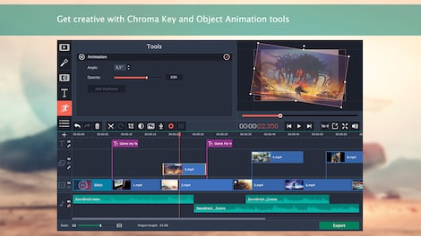 Movavi Video Editor 15 Plus Steam Key GLOBAL - 3