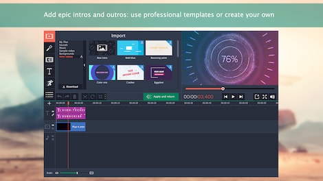Movavi Video Editor 15 Plus Steam Key GLOBAL - 4
