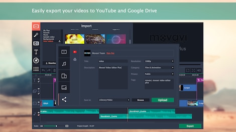 Movavi Video Editor 15 Plus Steam Key GLOBAL - 5