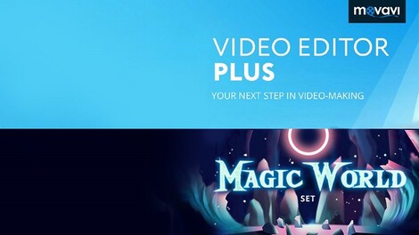 Movavi Video Editor Plus 2021 Effects - Magic World Set (PC) - Steam Key - GLOBAL - 0