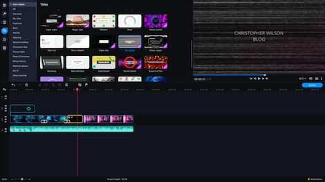 Movavi Video Editor Plus 2021 - VHS Intro Pack (PC) - Steam Key - GLOBAL - 6