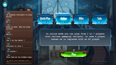 Mysterium: A Psychic Clue Game Steam Key GLOBAL - 0