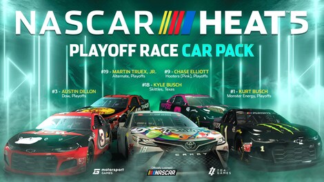 NASCAR Heat 5 - Playoff Pack (PC) - Steam Gift - EUROPE - 0