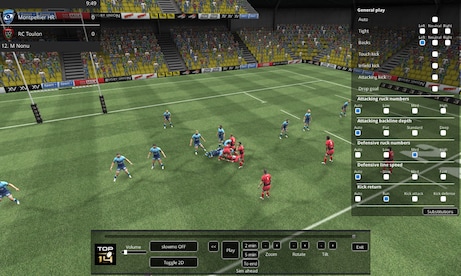 National Rugby Manager Steam Key GLOBAL - 7