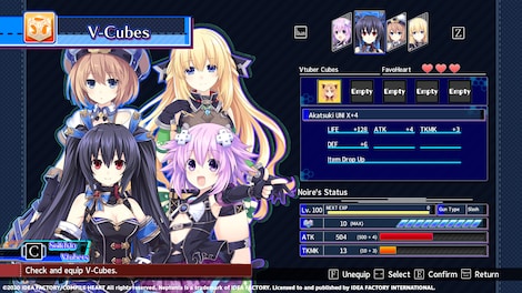 Neptunia Virtual Stars - Akatsuki UNI Pack (PC) - Steam Key - GLOBAL - 6