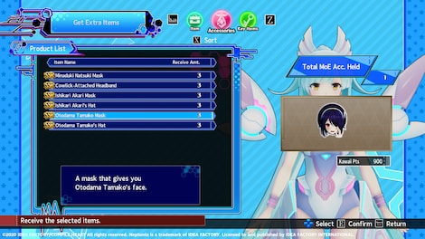Neptunia Virtual Stars - Aogiri High School Pack (PC) - Steam Key - GLOBAL - 5