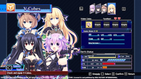 Neptunia Virtual Stars - Asano Sisters Project Pack (PC) - Steam Key - GLOBAL - 8