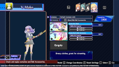 Neptunia Virtual Stars - Asano Sisters Project Pack (PC) - Steam Key - GLOBAL - 5