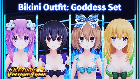 Neptunia Virtual Stars - Bikini Outfit: Goddess Set (PC) - Steam Key - EUROPE - 0