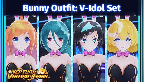 Neptunia Virtual Stars - Bunny Outfit: V-Idol Set (PC) - Steam Gift - GLOBAL - 0