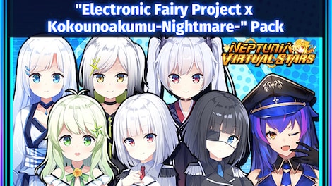 Neptunia Virtual Stars - Electronic Fairy Project x Kokounoakumu-Nightmare- Pack (PC) - Steam Key - EUROPE - 0