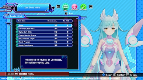 Neptunia Virtual Stars - Electronic Fairy Project x Kokounoakumu-Nightmare- Pack (PC) - Steam Key - GLOBAL - 5