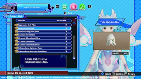 Neptunia Virtual Stars - Electronic Fairy Project x Kokounoakumu-Nightmare- Pack (PC) - Steam Key - GLOBAL - 7