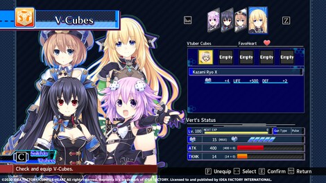 Neptunia Virtual Stars - Game Club Project Pack (PC) - Steam Key - GLOBAL - 8