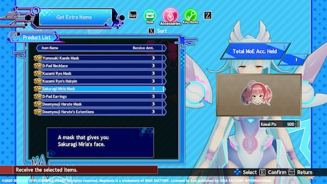 Neptunia Virtual Stars - Game Club Project Pack (PC) - Steam Key - GLOBAL - 5