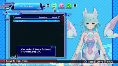 Neptunia Virtual Stars - Hibiki Ao Pack (PC) - Steam Key - GLOBAL - 4