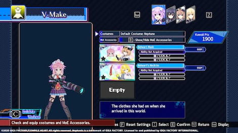 Neptunia Virtual Stars - Ileheart Pack (PC) - Steam Key - GLOBAL - 7