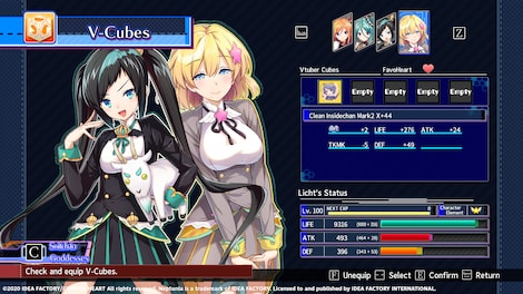 Neptunia Virtual Stars - INSIDEChan Sisters Pack (PC) - Steam Key - GLOBAL - 5