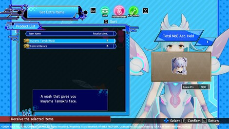 Neptunia Virtual Stars - Inuyama Tamaki Pack (PC) - Steam Key - GLOBAL - 6