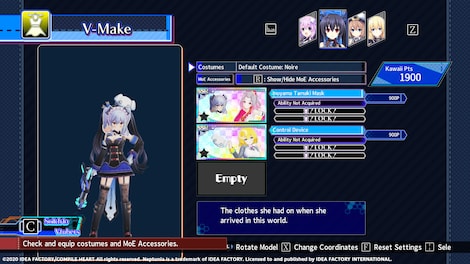 Neptunia Virtual Stars - Inuyama Tamaki Pack (PC) - Steam Key - GLOBAL - 3