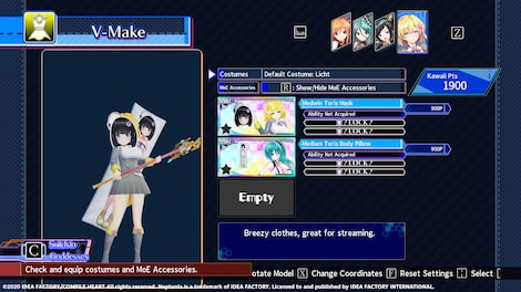 Neptunia Virtual Stars - Medwin Toris Pack (PC) - Steam Key - GLOBAL - 5