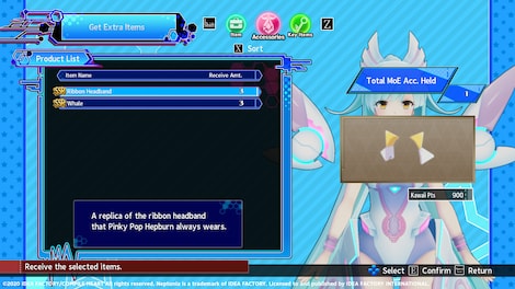 Neptunia Virtual Stars - Pinky Pop Hepburn Pack (PC) - Steam Key - GLOBAL - 6
