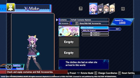 Neptunia Virtual Stars - Pinky Pop Hepburn Pack (PC) - Steam Key - GLOBAL - 3
