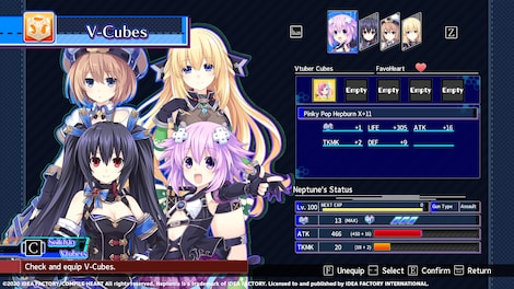 Neptunia Virtual Stars - Pinky Pop Hepburn Pack (PC) - Steam Key - GLOBAL - 5