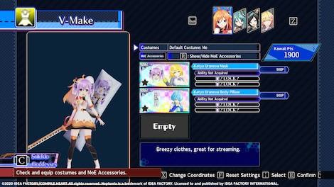 Neptunia Virtual Stars - ReVdol! Pack (PC) - Steam Key - GLOBAL - 5