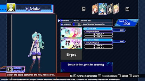 Neptunia Virtual Stars - Sifir Esirer Pack (PC) - Steam Gift - GLOBAL - 3