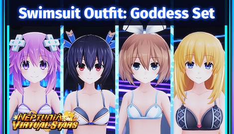 Neptunia Virtual Stars - Swimsuit Outfit: Goddess Set (PC) - Steam Key - GLOBAL - 0