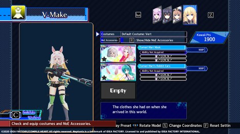 Neptunia Virtual Stars - Tomari Mari Pack (PC) - Steam Key - GLOBAL - 4