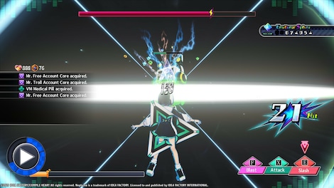 Neptunia Virtual Stars - Towa Kiseki (Character & Story) (PC) - Steam Key - GLOBAL - 3