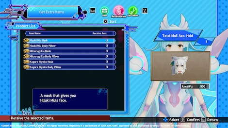 Neptunia Virtual Stars - WACTOR Pack (PC) - Steam Key - GLOBAL - 7