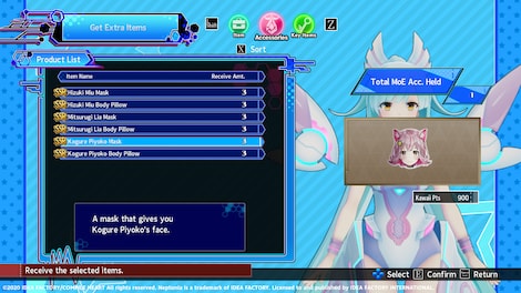 Neptunia Virtual Stars - WACTOR Pack (PC) - Steam Key - GLOBAL - 8