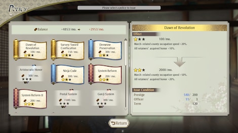 Nobunaga's Ambition: Awakening (PC) - Steam Key - EUROPE - 6