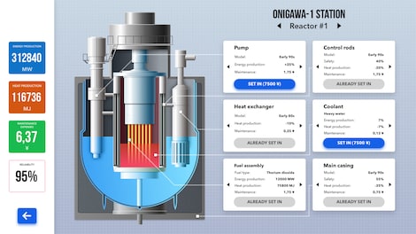 Nuclear Power Station Creator Steam Key GLOBAL - 3