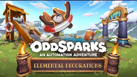 Oddsparks: An Automation Adventure - Craftsman's Elemental Decorations Pack (PC) - Steam Key - EUROPE - 0
