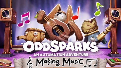 Oddsparks: An Automation Adventure - Making Music (PC) - Steam Key - EUROPE - 0