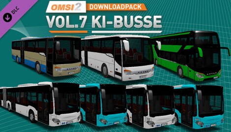 OMSI 2 Add-on Downloadpack Vol. 7 - KI-Busse (PC) - Steam Gift - EUROPE - 0