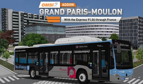 OMSI 2 Add-on Grand Paris-Moulon (PC) - Steam Gift - GLOBAL - 0