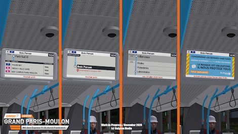 OMSI 2 Add-on Grand Paris-Moulon (PC) - Steam Gift - GLOBAL - 8