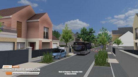 OMSI 2 Add-on Grand Paris-Moulon (PC) - Steam Gift - GLOBAL - 15