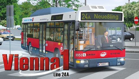 OMSI 2: Vienna 1 - Line 24A (PC) - Steam Key - EUROPE - 0