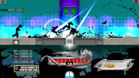 One Finger Death Punch Steam Key GLOBAL - 8