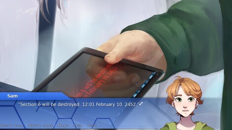 Orion: A Sci-Fi Visual Novel Steam Key CIS - 6
