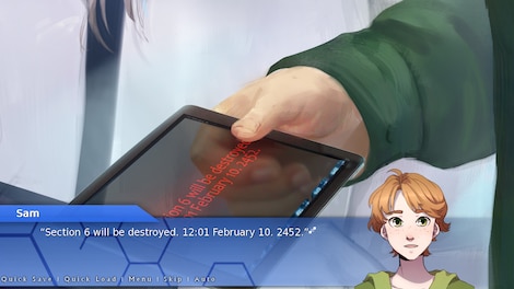 Orion: A Sci-Fi Visual Novel Steam Key GLOBAL - 6