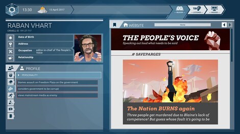 Orwell: Ignorance is Strength (PC) - Steam Gift - EUROPE - 10